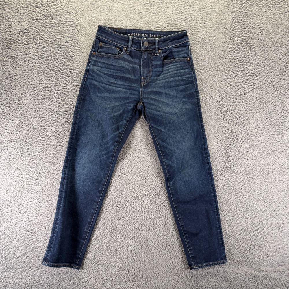 American Eagle Outfitters Jeans Mens 26x26 Blue Cotton Denim Skinny Workwear